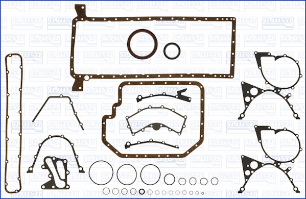 Set garnituri motor AJUSA pentru BMW 7 (E32), 7 (E38), 8 (E31) 5.0/5.4/5.6 09.87-07.01