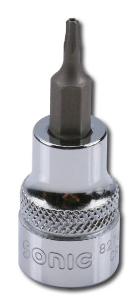 Tubulara 3/8` TORX Tamper lungime 48 mm SONIC T25H scurt cheie pic 10.0 mm