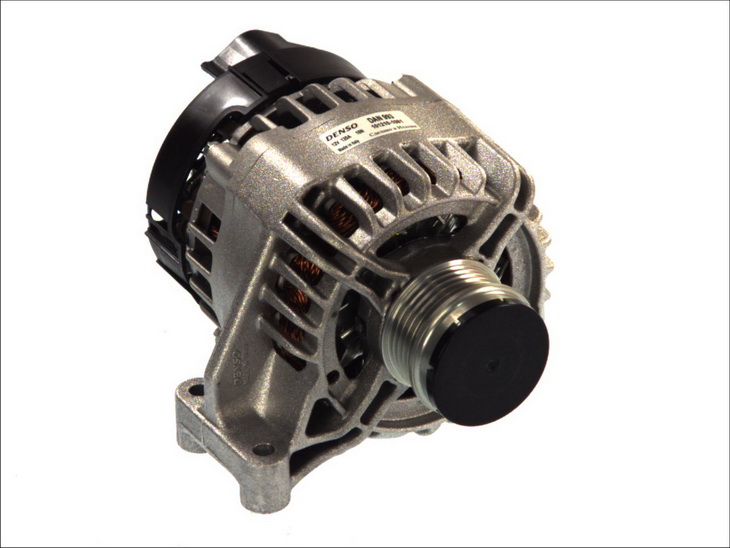 Alternator DENSO 14V 120A Abarth Alfa Romeo Fiat 500 Bravo Diametru 54mm 5 Caneluri OE 12V Fulie Da