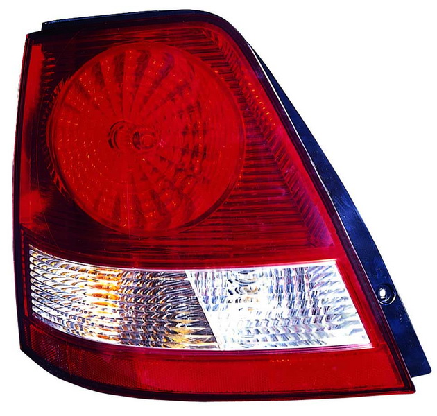 Stopuri spate DEPO Lampa Stanga P21/5W P21W KIA SORENTO I 2.4-3.5 08.02- Iluminare Caroserie Rosu Alb