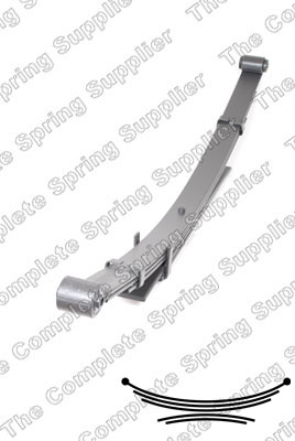 Pachet arc foi suspensie LESJOFORS Toyota Hilux VII 2.5D/3.0D 11.04-09.15 spate puntea spate lungime 610/695 mm lățime 60 mm 3+2 buc