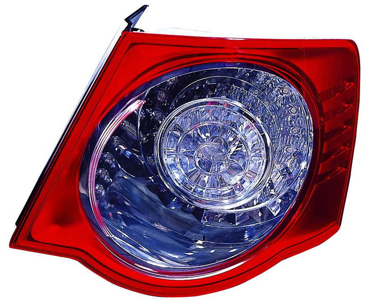 Lampa spate dreapta LED exterior VW JETTA III 1.4-2.5 09.04-10.10 DEPO roșu semnalizator alb sedan