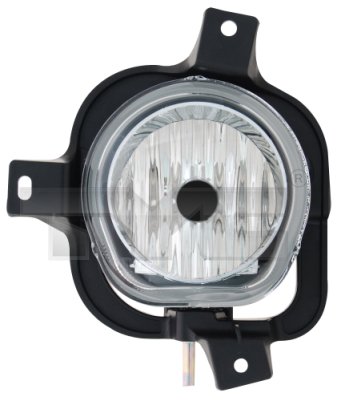 Lampa de ceata Dreapta H1 TYC Ford KA 10.08- Transparent Negru Montare Fata Dreapta