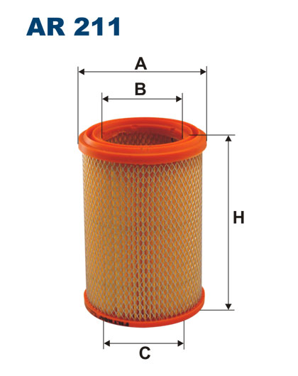 Filtru aer diametru interior 66 mm TRABANT P 601 P 601 TRAMP UNIVERSAL 0.6 01.66-04.90 FILTRON