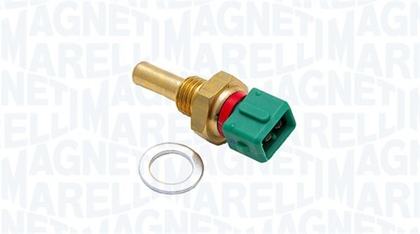 Senzor temperatura lichid racire 2 pini verde filet M12 mm pas 1.5 mm cheie 19.0 mm MAGNETI MARELLI CITROEN PEUGEOT RENAULT