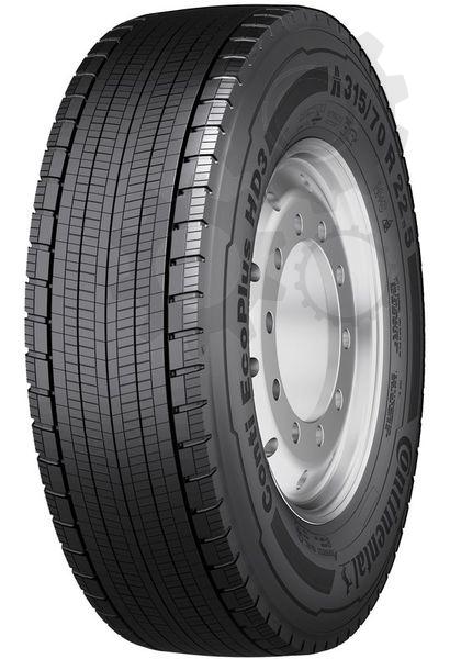 Anvelopa Camion CONTINENTAL Conti EcoPlus HD3 295/55R22.5 Autostrada Tractiune 147/145K 3PSMF M+S 72.0 dB C B 22.5 295