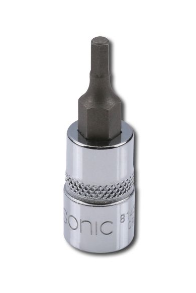 SONIC Tubulara 1/4` HEX 4 mm Lungime 37 mm Cheie Tubulara Scurtă 6.3 mm