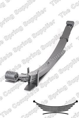 Pachet arc foi LESJOFORS ISUZU D-MAX I 2.5D/3.0D 05.02-06.12 Spate 600x60mm 5+1 buc puntea spate