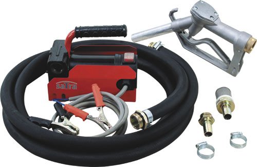 Kit distribuție diesel portabil PROFITOOL, alimentare 24V, capacitate 40 l/min, furtun 4m, aparate fluide combustibili