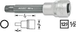 Tubulara de impact HAZET 1/2` SPLINE XZN lungime 100mm Chei tubulare Scule de mana Echipament service