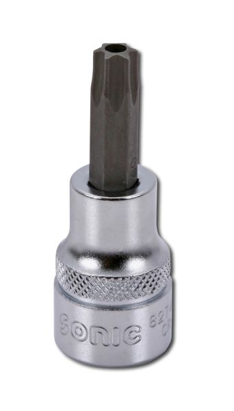 Tubulară 3/8` TORX Tamper T40H SONIC lungime 48 mm scurtă cheie Pic 10 mm