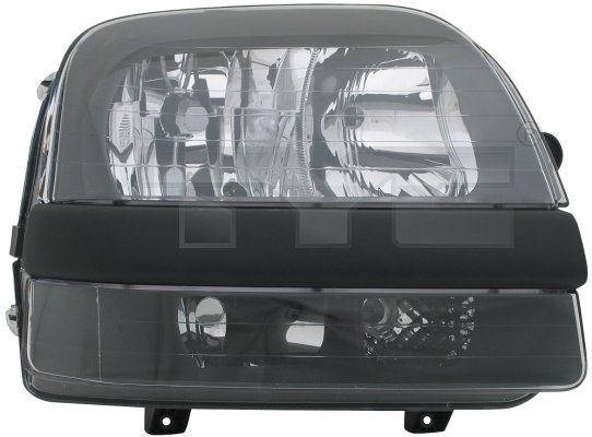 Far Dreapta TYC H1/H7 Electric Fara Motoras Negru FIAT DOBLO/MINIVAN Lampa Frontala Fata