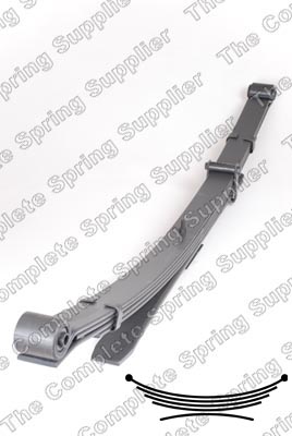 Pachet arc foi LESJOFORS Resor completă Nissan Navara 2.5 dCi 4WD Spate puntea spate 670/740 mm 60 mm 5 lame 4+1 arcuri