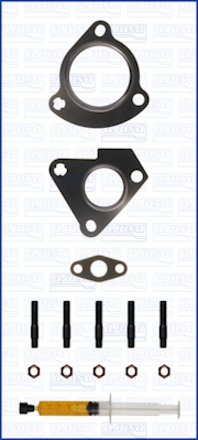 Set montaj turbocompresor AJUSA cu garnituri Renault Clio III Modus Twingo II Wind 1.2 03.07- autoblocare