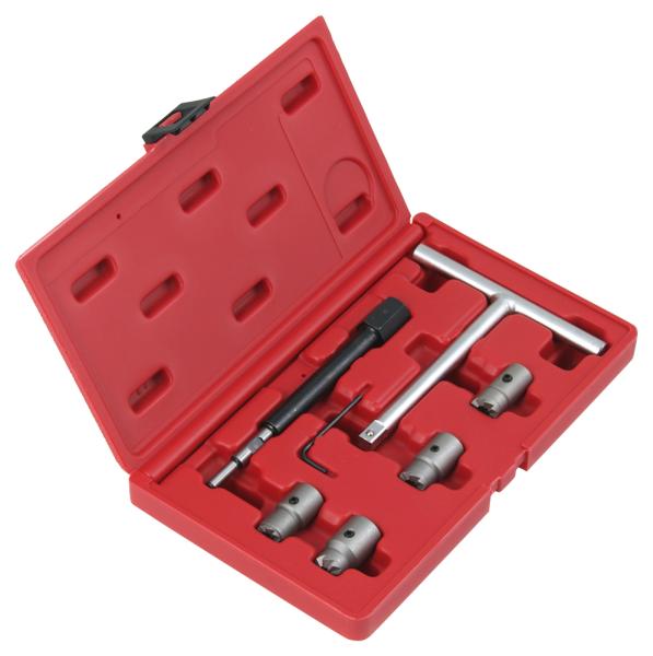 Scule pt sistem de alimentare PROFITOOL kituri curatare injector 15X19mm 17X17mm 17X19mm 17X21mm mâner T