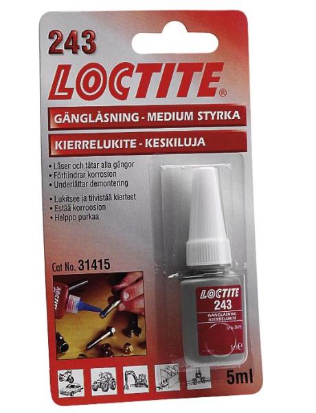 Banda etansare LOCTITE mediu-greu dezasamblat protectie firelor 5ml albastru surub max M36