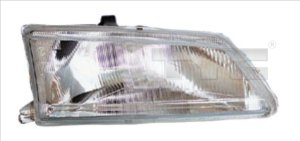 Far TYC Dreapta H4 Electric Mecanic Fara Motoras Argintiu Lampa Frontala Peugeot 106 I