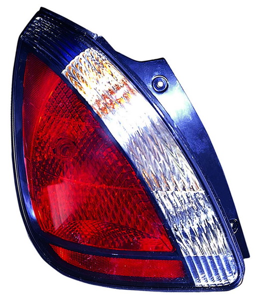 Stopuri spate DEPO Lampa stanga P21/5W/P21W/W16W pentru KIA RIO II Hatchback 5 usi 2005- Rosu