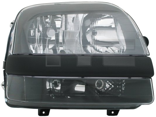 Far Stanga TYC Lampa Frontala FIAT DOBLO H7/2*H1 Electric Fara Motoras Insert Negru Fata 12.05