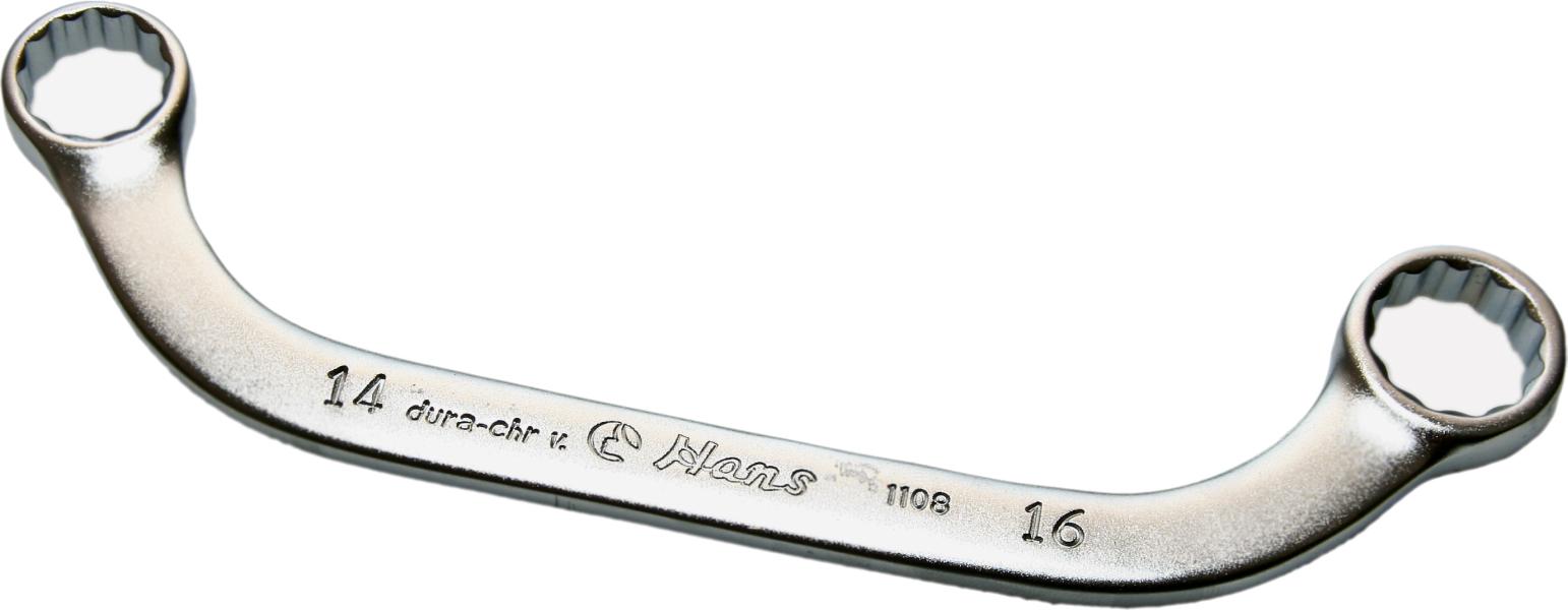 Cheie Inelar HANS Tip „U” Doua Capete Dimensiune Metrica 13 15 mm Lungime 169mm