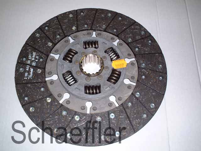 Disc ambreiaj organic LUK 327mm 16 dinti profil 40x45mm compatibil JOHN DEERE RENAULT CERES 4045D/4045DRT51