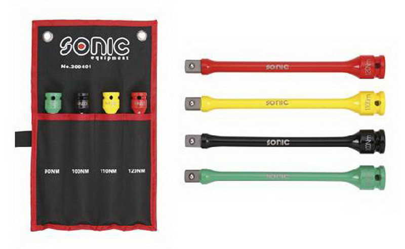 Set scule SONIC adaptoare omogen 4.0 buc 1/2 inch 12.5 mm cheie reducerea/s scule de mana