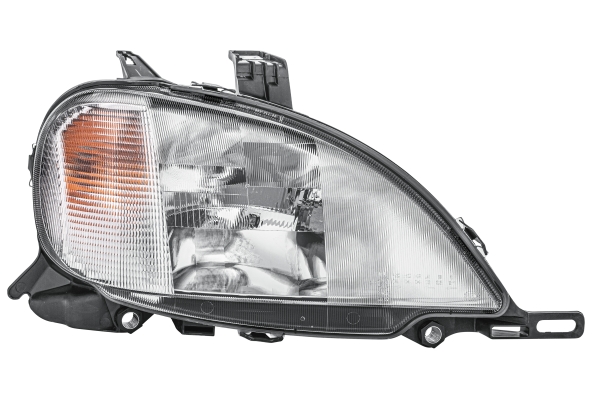 Far Dreapta HELLA Halogen Lampa Frontala H1/H3/H7/PY21W/W5W Motor Alb Mercedes M W163 10.01