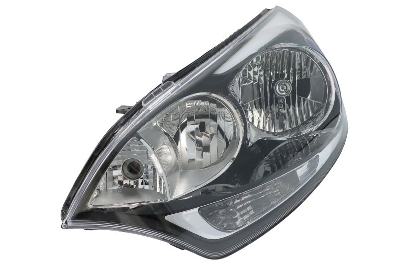 Lampa frontala Stanga KIA RIO III 09.11- H1/H7/P21/PY21W electric fara motoras insert negru DEPO