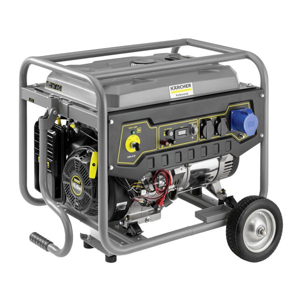 Generator KARCHER benzina 230V 13HP 5,5kW 23,8A 1x32A 2x16A electric/manual 25l 76dB 92,40kg 1 faza PGG 6/1