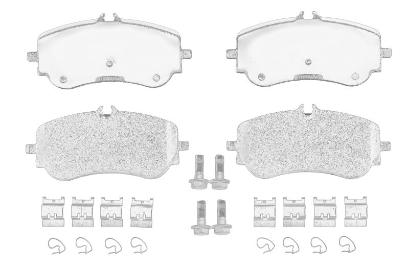 Set placute frana spate VW AMAROK CRAFTER 2.0D/3.0D 06.16- OE VW inaltime 64.3mm latime 141.2mm grosime 18.7mm