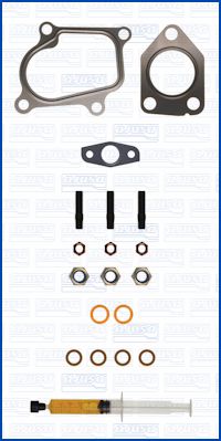 Set montaj turbocompresor AJUSA garnituri Hyundai H-1 Cargo Travel Kia Bongo K2500 2.5D 02.08- autoblocare