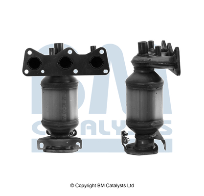 Convertor catalitic EURO 4 SEAT IBIZA III SKODA FABIA I II VW FOX POLO 1.2 07.01-12.14 BM CATALYSTS Runda Benzina