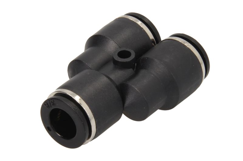 Cap de cuplare PNEUMATICS TEKALAN Conector Y trei cai plastic Fir 9x1,5 mm Furtun 2 9x1,5 mm Furtun 3 9x1,5 mm