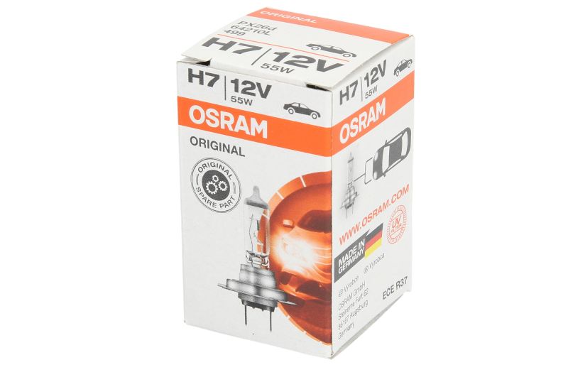 Bec far principal OSRAM H7 12V 55W PX26D Longlife OPEL 1 buc