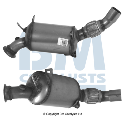 Filtru Particule Diesel BMW 1 E81 E87 E88 3 E90 E91 2.0D 09.06-12.13 Cordierit BM CATALYSTS