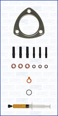 Set montaj turbocompresor AJUSA cu garnituri LAND ROVER DISCOVERY III IV RANGE ROVER SPORT I 2.7D 07.04-12.18