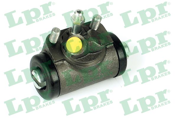 Cilindru receptor frana LPR, spate, fonta, 10 X 1, 41.3 mm, 26.98 mm, sistem de franare TRW, parte de fixare stanga