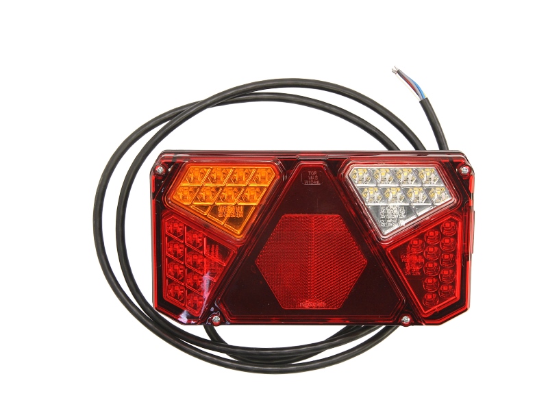 Stopuri spate WAS LED 24V lampa anti-ceata mers inapoi parcare reflector lungime cablu 2m montare spate fixare stanga