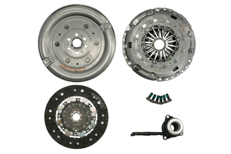 Set ambreiaj LUK kit volanta masa dubla rulment hidraulic VW Tiguan 2.0D 09.07-07.18 6 gauri 18 dinti reglare automata