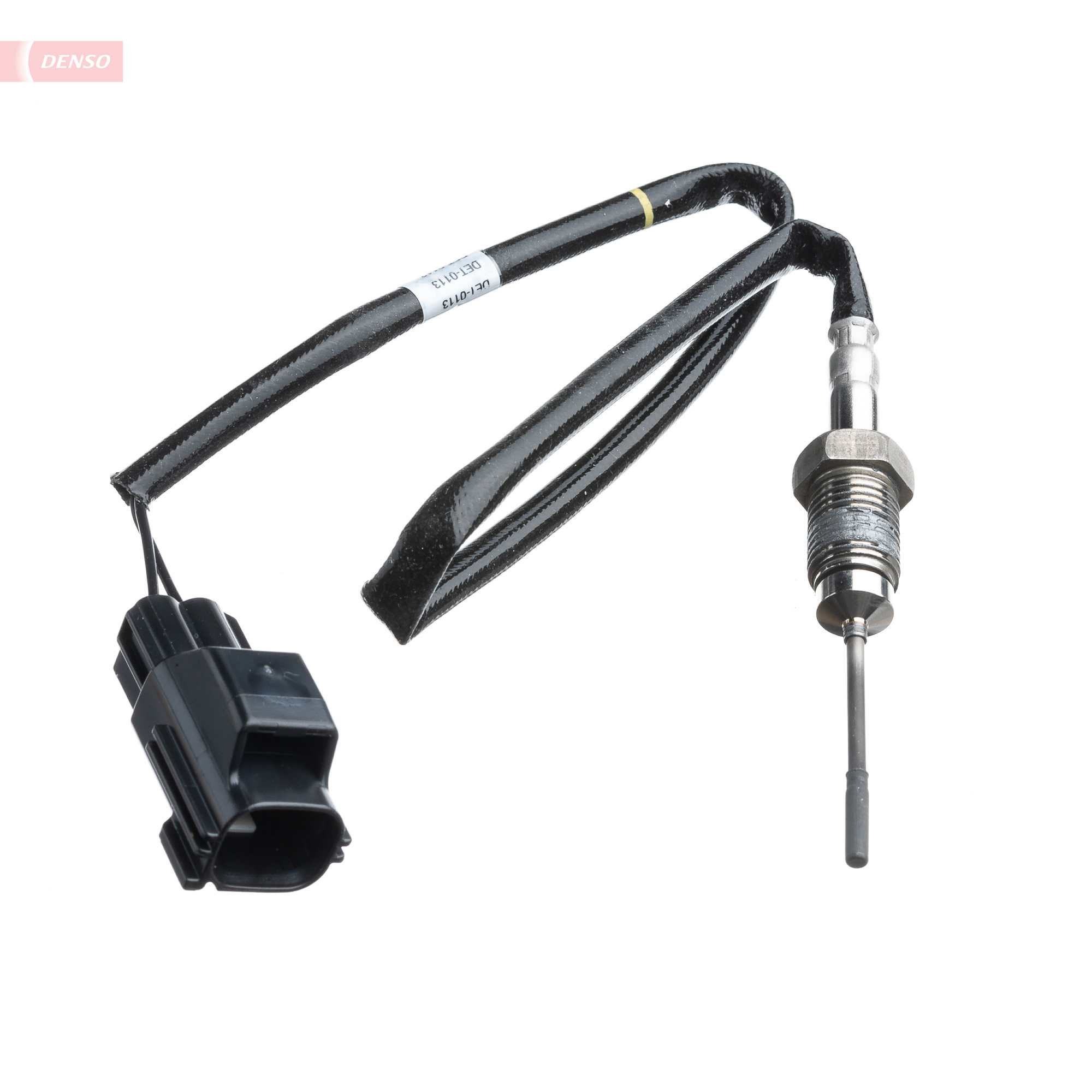 Senzor temperatura evacuare DENSO VOLVO C30 C70 II S40 II S80 II V50 FORD FOCUS C-MAX FOCUS II M12x1.25 390mm 2 conexiuni după DPF