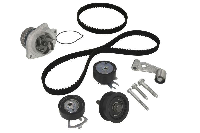 Set distribuție (curea, întinzător, pompă apă) INA Audi A2 Seat Altea Arosa Cordoba Ibiza II-IV 1.4/1.4LPG 04.96-05.15