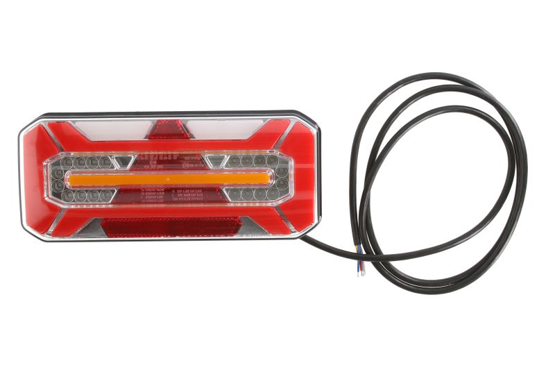 Stopuri spate LED 12/24V indicator ceata mers inapoi frana pozitie reflector triunghiular garda laterala lungime cablu 0,2m dreapta