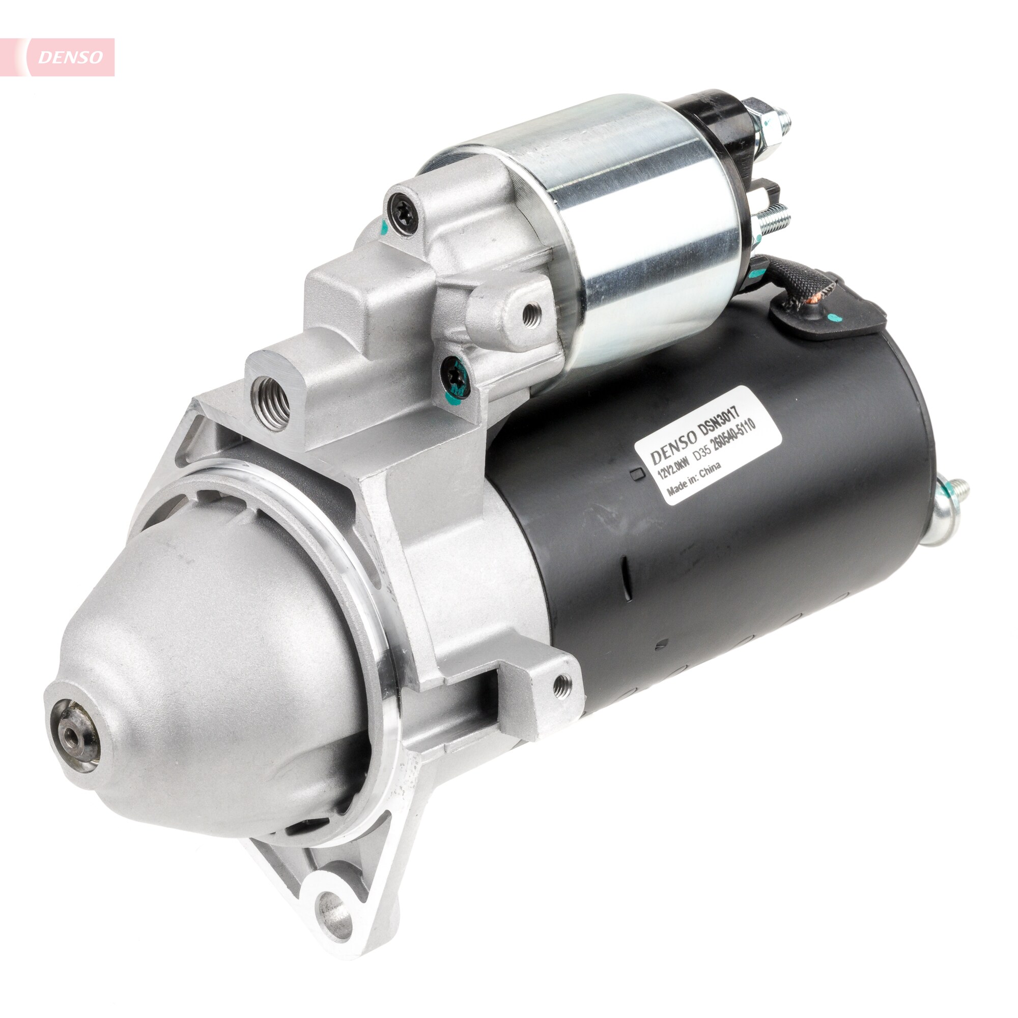 Demaror DENSO 12V 2kW Opel Astra G Frontera B Omega B Vectra B C Zafira A Saab 9-3 9-5 82.5mm 10 dinti