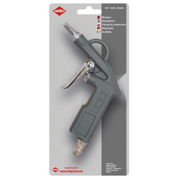 Pistol de aer AIRPRESS, dimensiune admisie 1/4, eficiență 150.0 l/min, scurt