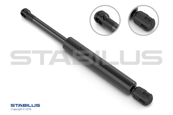 Amortizor capota STABILUS gaz Dreapta/Stanga lungime maxima 234mm SUV 52mm MERCEDES M (W163) 02.98-06.05