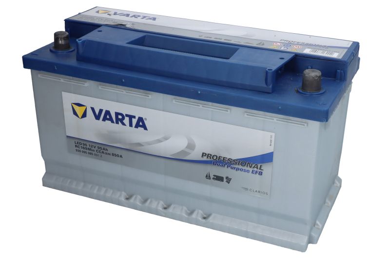 Baterie Alimentare VARTA 12V 95Ah 850A Professional Dual Purpose 353x175x190mm Flansa 10.5mm Utilizare Multipla