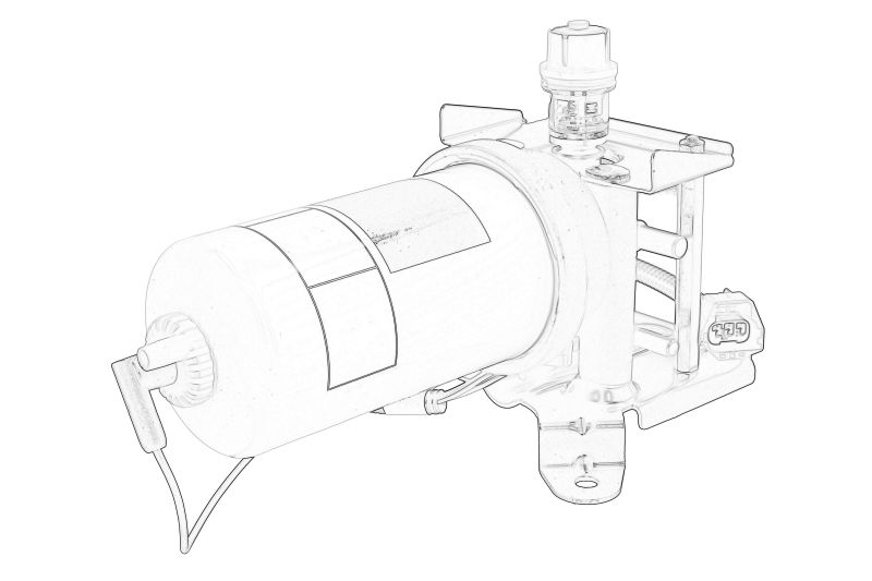 Filtru combustibil carcasa aer FORD TRANSIT 04.06-12.14 OE FORD