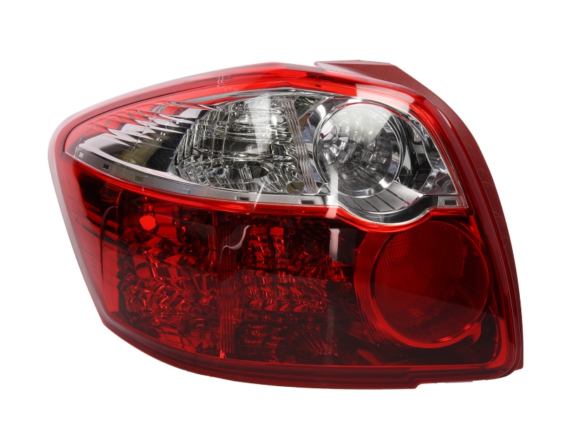 Lampa spate stanga TYC Toyota Auris 1.33-2.2D 10.06-09.12 fara suport bec Hatchback rosu alb