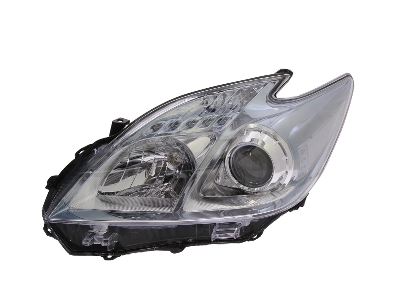 Far Stanga DEPO Lampa Frontala H11/HB3 Electric Fara Motoras Culoare Cromat Toyota Prius Prius C