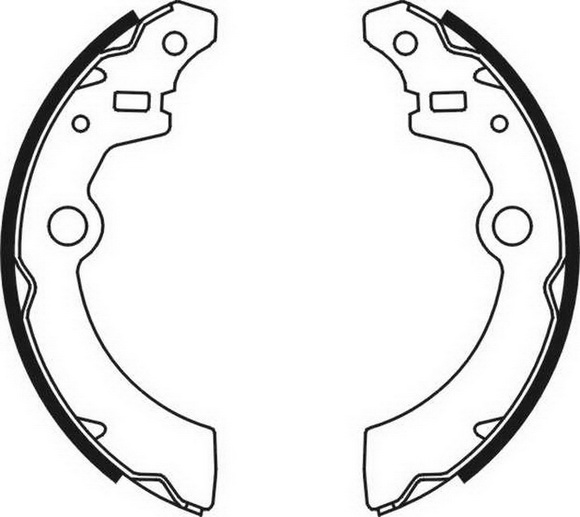 Set saboti frana ABE Sabot frana Sumitomo Suzuki Alto VI Ignis I II Wagon R+ 1.1-1.5 Diametru 180mm Latime 26mm Spate